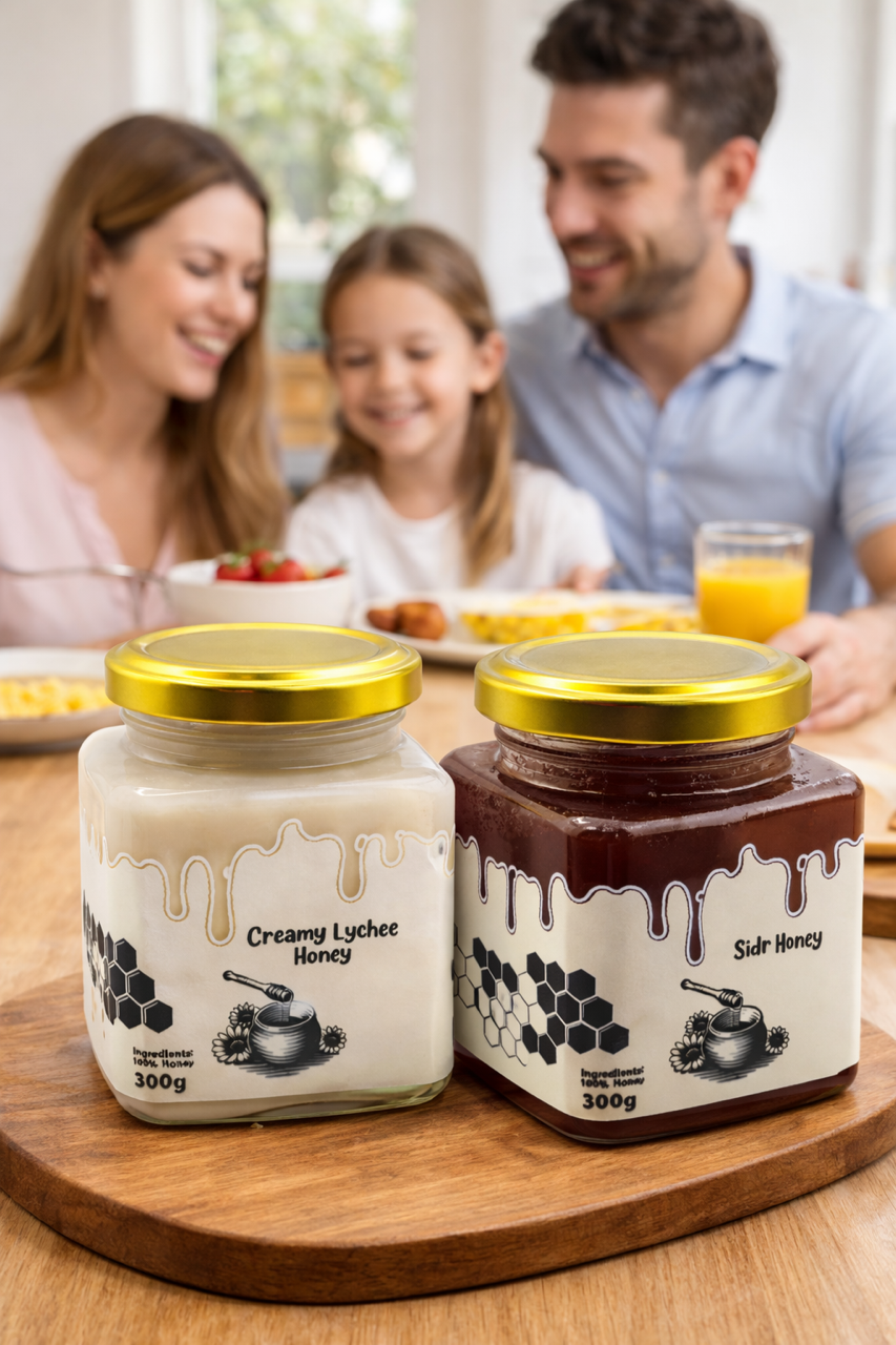 SIDR Honey | マダガスカル産 シドルはちみつ 300g|非加熱・無添加|希少・高級ハチミツ|濃厚・限定収穫